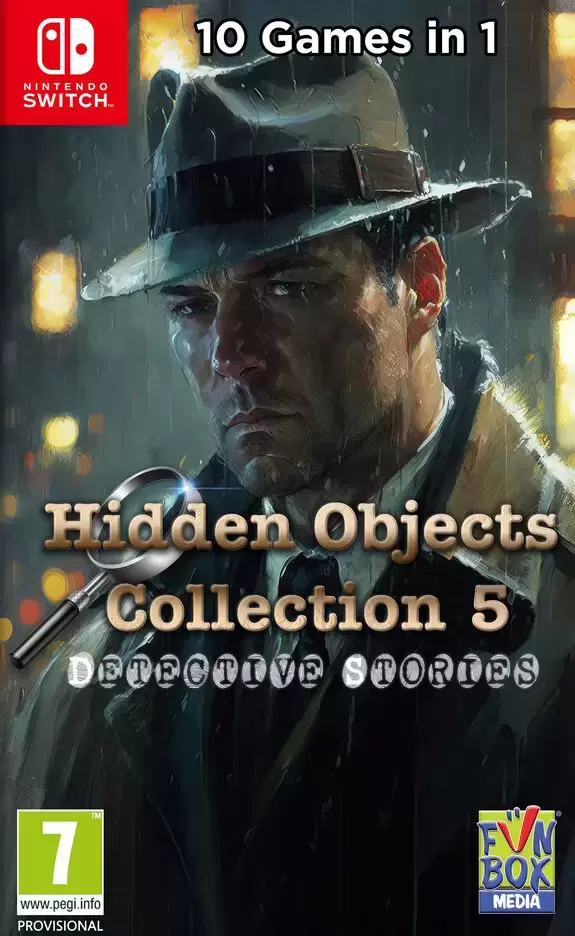 Jeux Nintendo Switch - Hidden Objects Collection 5 Detective Stories
