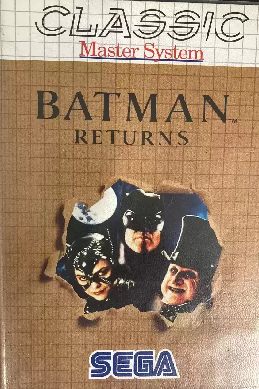 Jeux SEGA Master System - Batman Returns Classic
