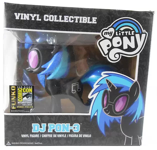 Vinyl Collectible - My Little Pony - DJ Pon-3 Black Edition