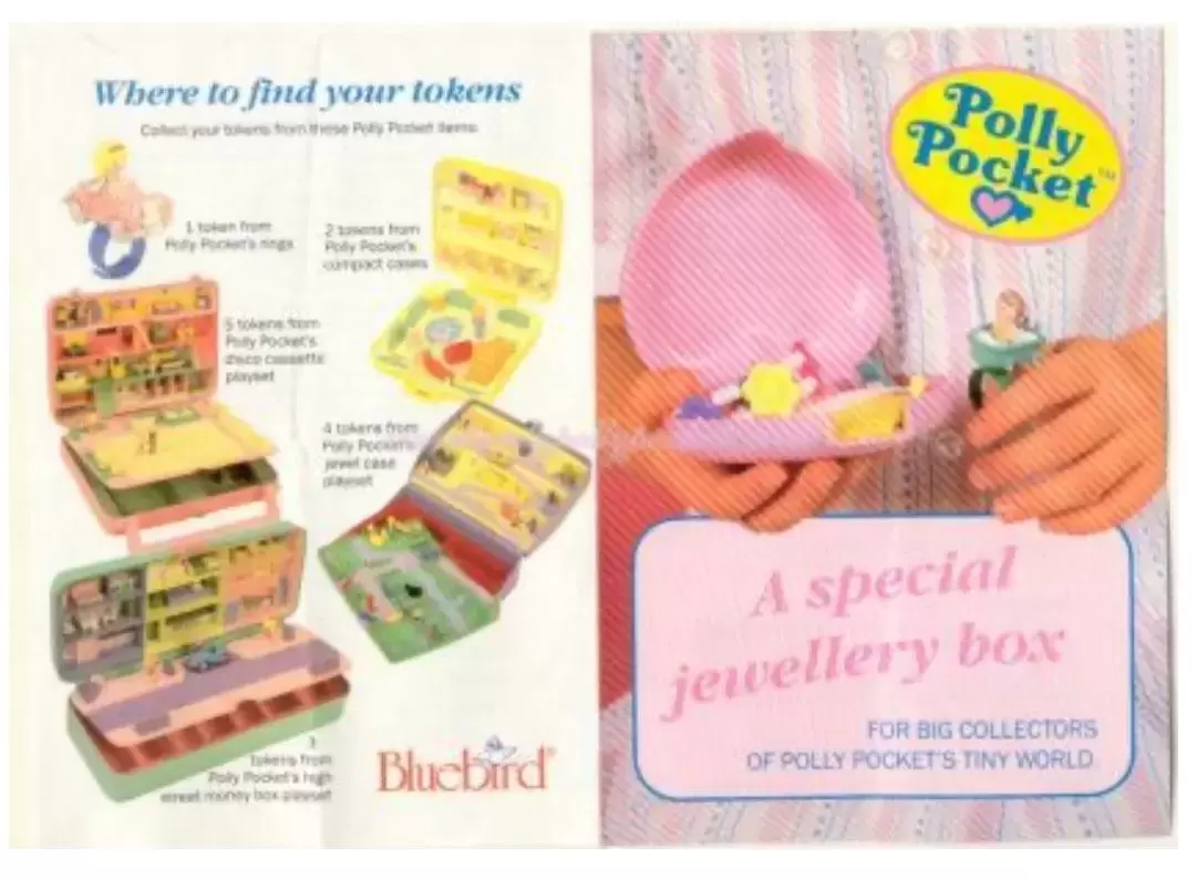 Polly Pocket Bluebird (vintage) - Polly Pocket Jewellery Box