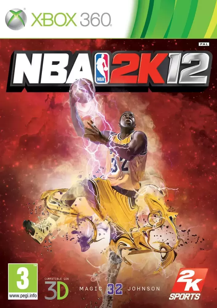 XBOX 360 Games - NBA 2K12 - Magic Johnson Edition