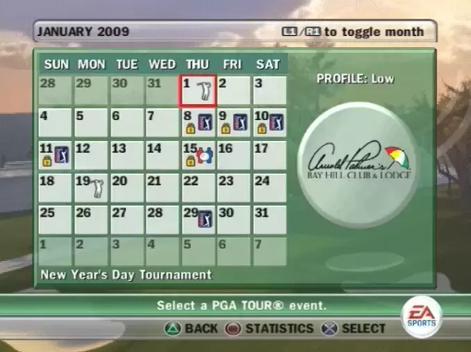 Jeux PS2 - Tiger Woods PGA Tour 09
