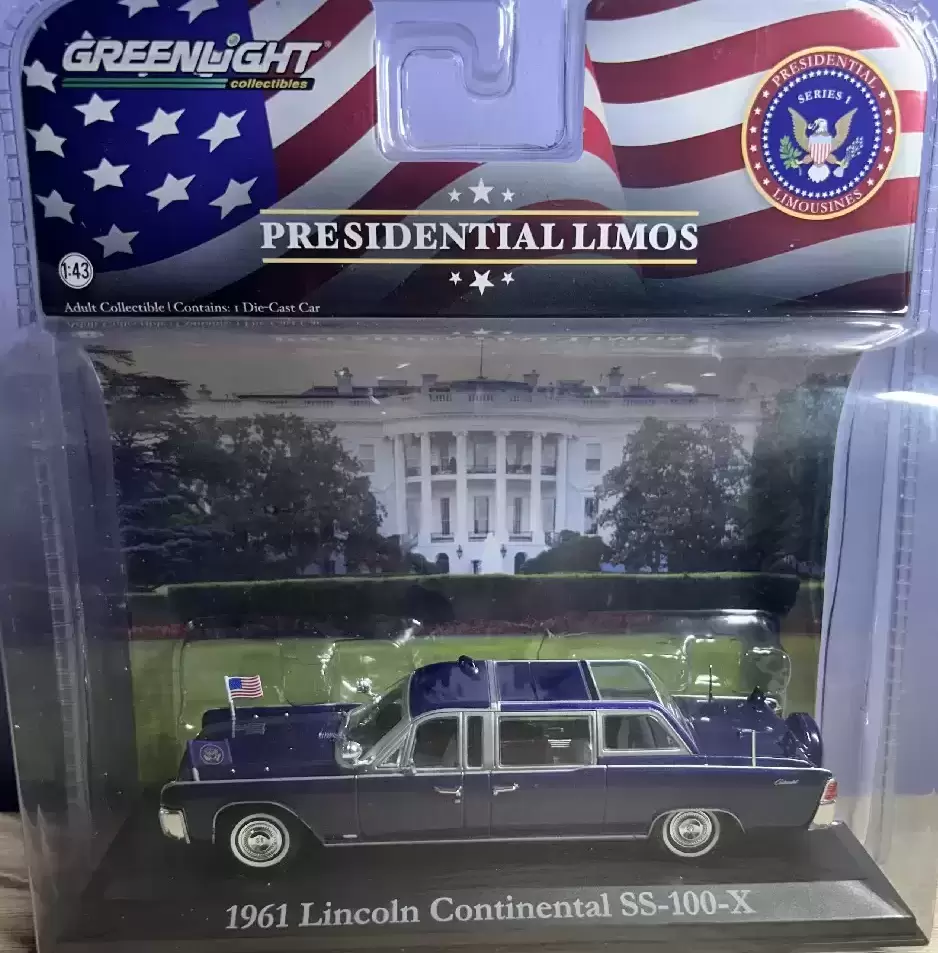 GreenLight Collectibles - 1961 Lincoln Continental SS-100-X