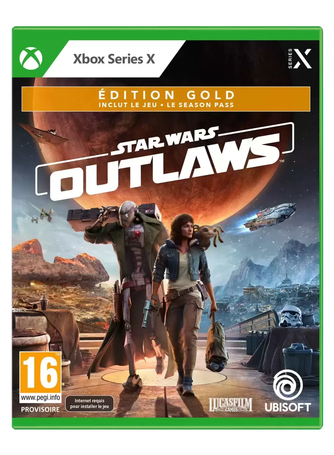 XBOX Series X Games - Star Wars : Outlaws - Edition Gold