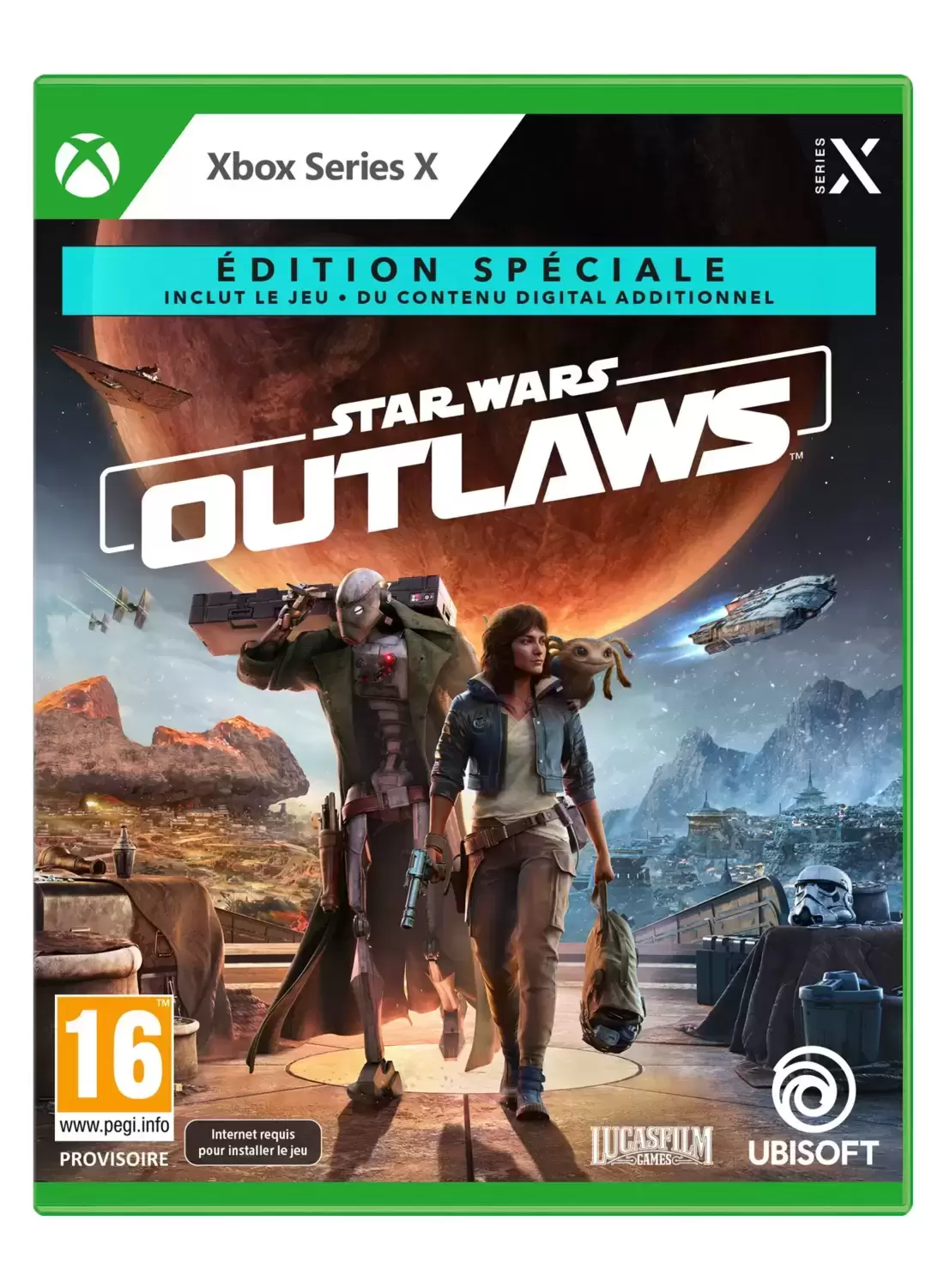 XBOX Series X Games - Star Wars : Outlaws - D1 Edition