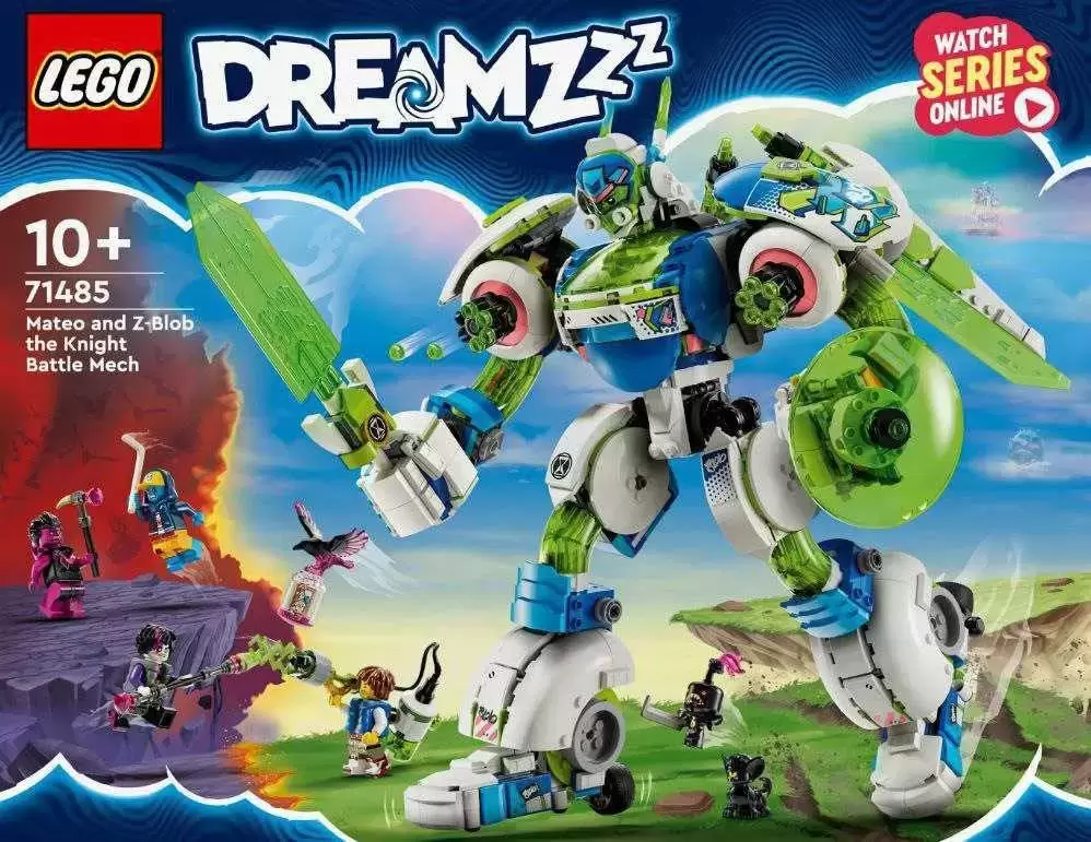 LEGO DreamZZZ - Mateo and Z-Blob the Knight Battle Mech