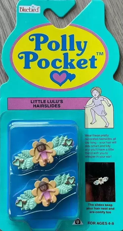 Polly Pocket (1989 - 1998) - Little Lulu\'s Hairslides