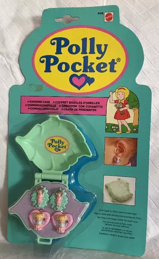 Polly Pocket Bluebird (vintage) - Polly\'s Earrings Case