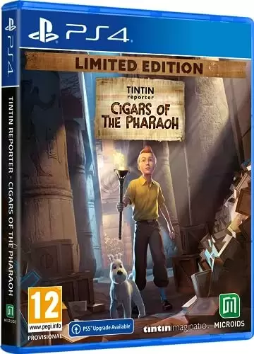 PS4 Games - Tintin Reporter Cigars of the Pharaoh - Limited Edition