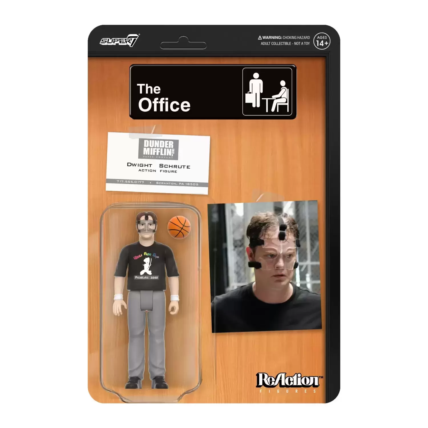 ReAction Figures - The Office - Dwight Schrute (Basketball)