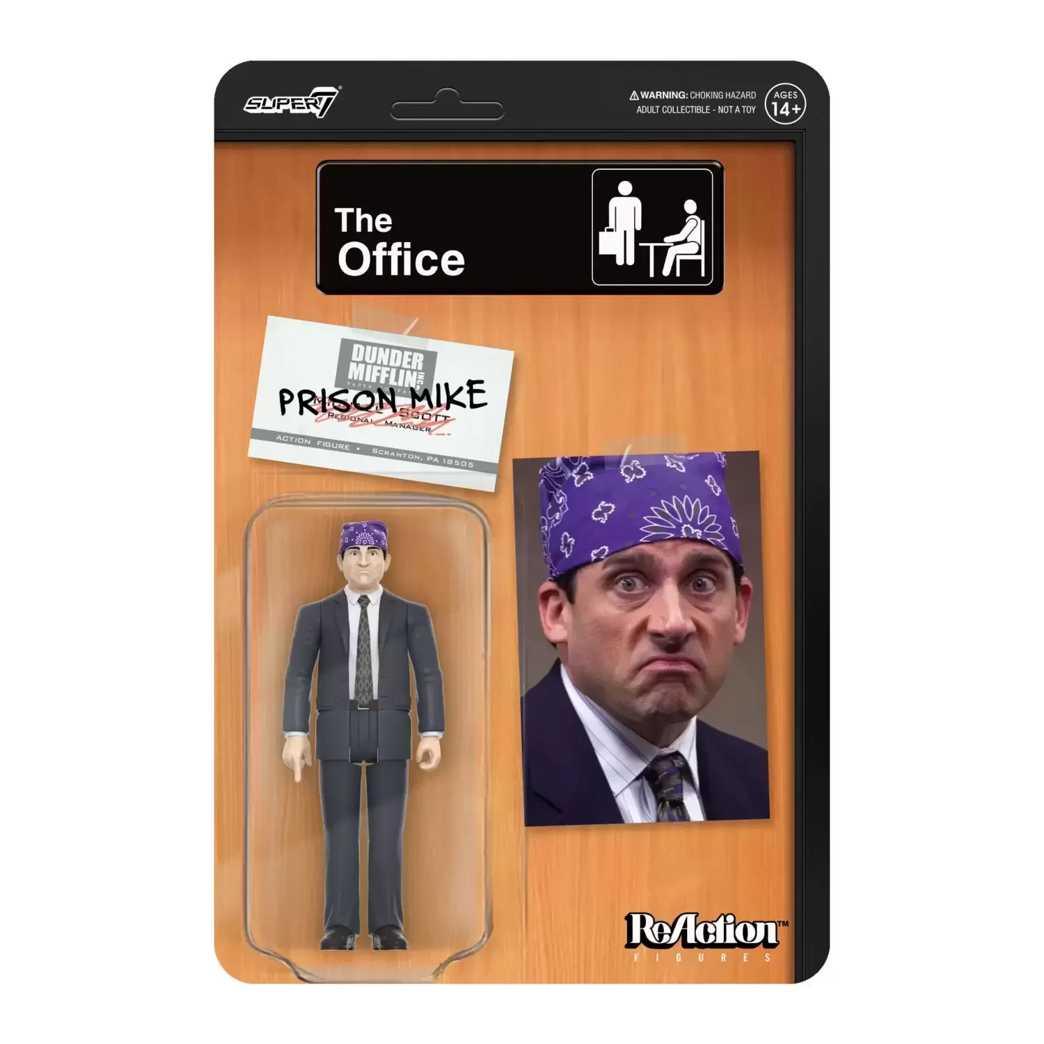 ReAction Figures - The Office - Michael Scott (Prison Mike)