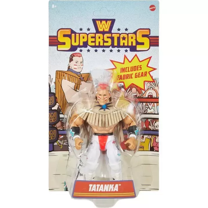 WWE Superstars - Mattel - Tatanka (Walmart)