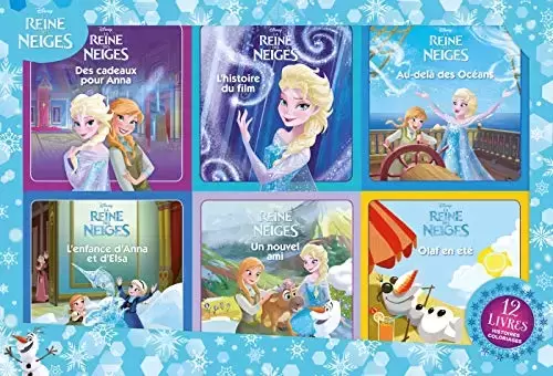 Livres Disney/Pixar - La Reine Des Neiges , Coffret 12 Livres