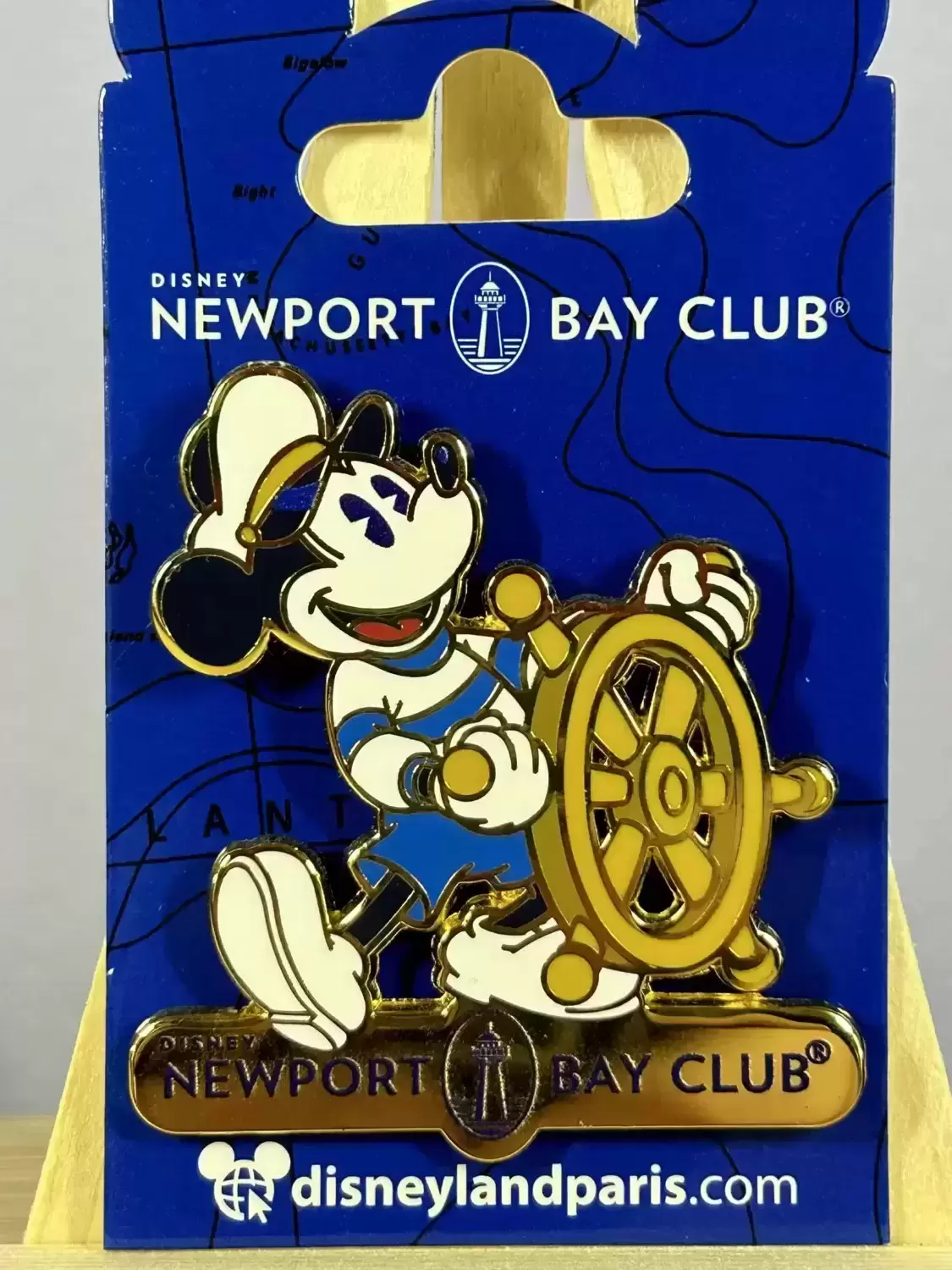 Disney - Pins Open Edition - Newport Bay Club Mickey