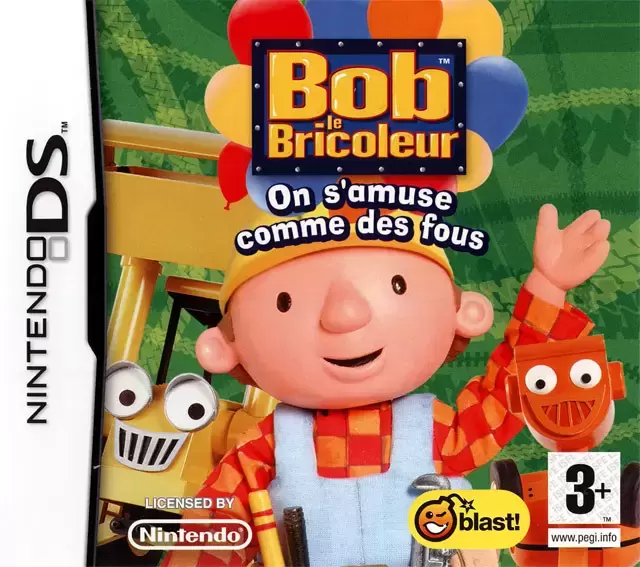 Nintendo DS Games - Bob le Bricoleur : On s\'amuse comme des fous