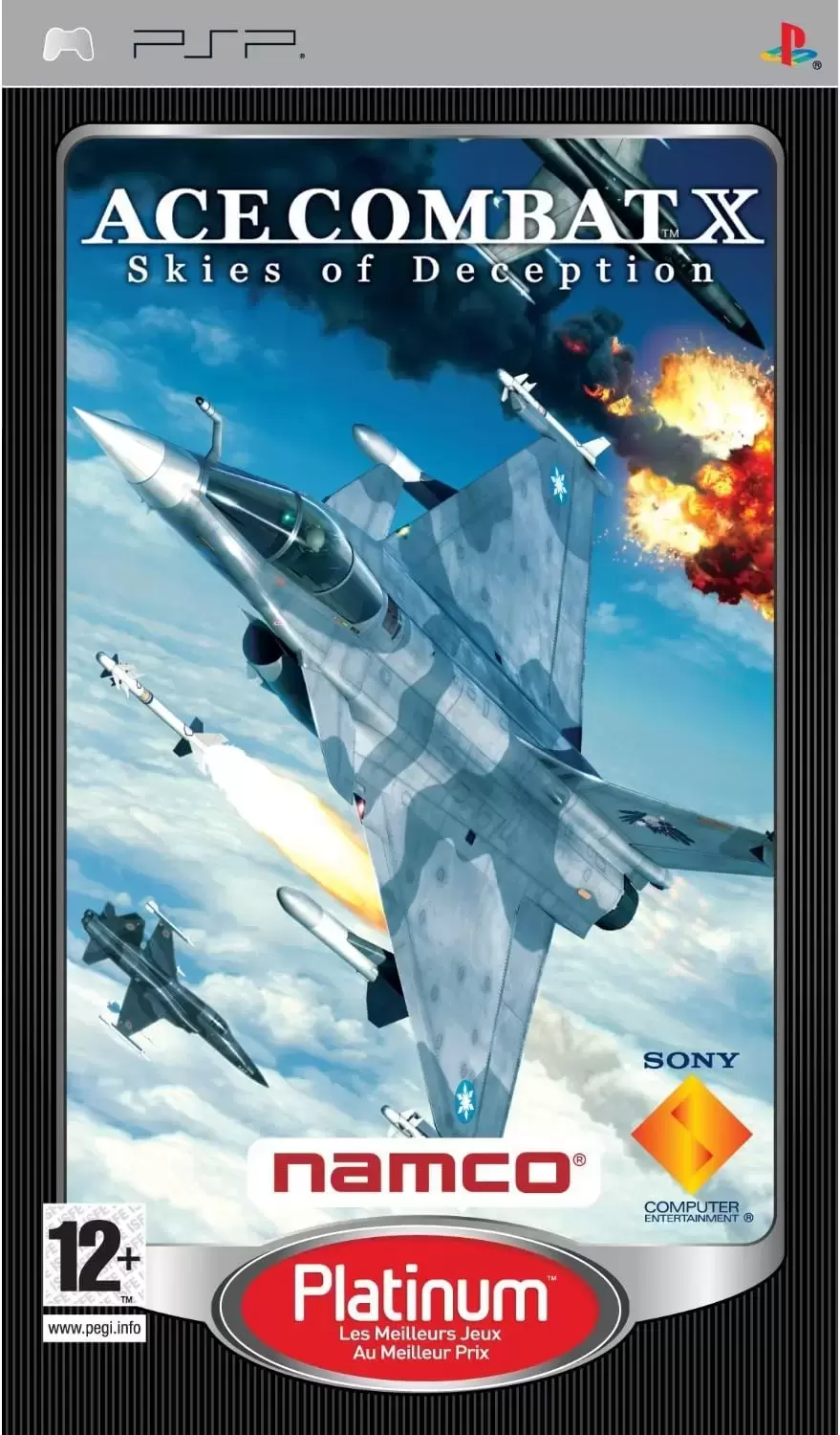 Jeux PSP - Ace Combat X : Skies Of Deception - Platinum