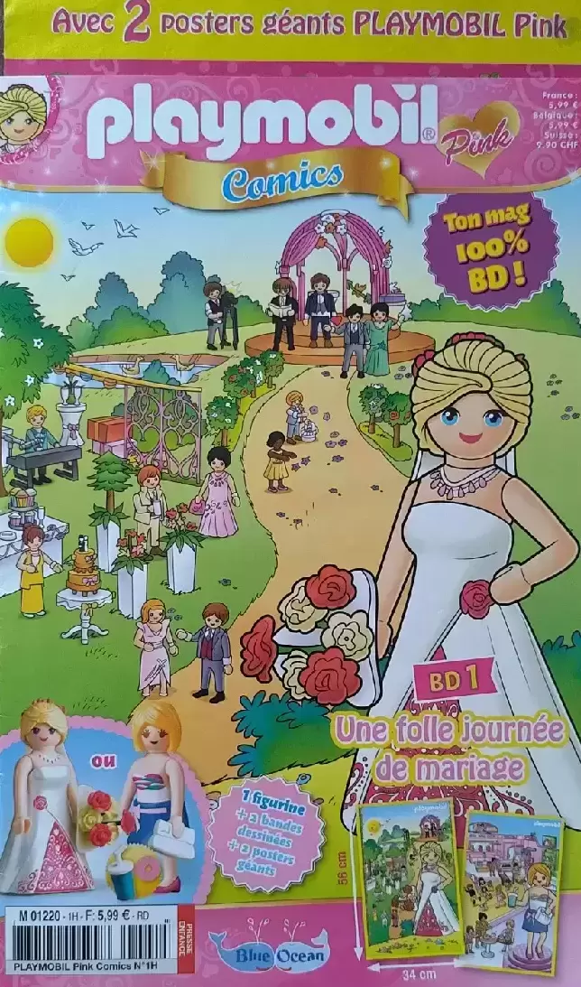 Playmobil Pink - Une folle journée de mariage