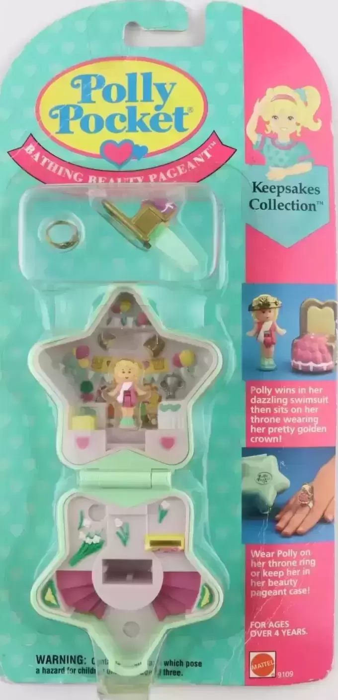 Polly Pocket Bluebird (vintage) - Bathing Beauty Pageant