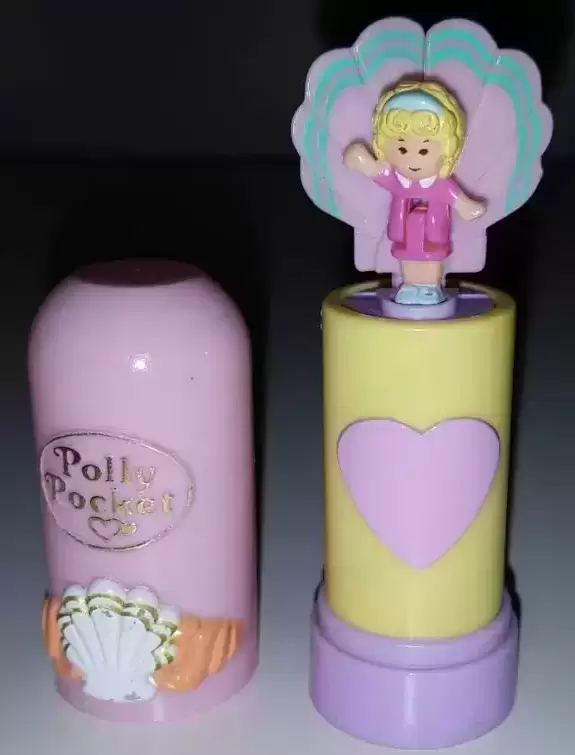 Polly Pocket (1989 - 1998) - Pop-Ups  Seashell Purple