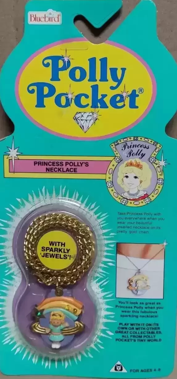 Polly Pocket Bluebird (vintage) - Princess Polly\'s Necklace