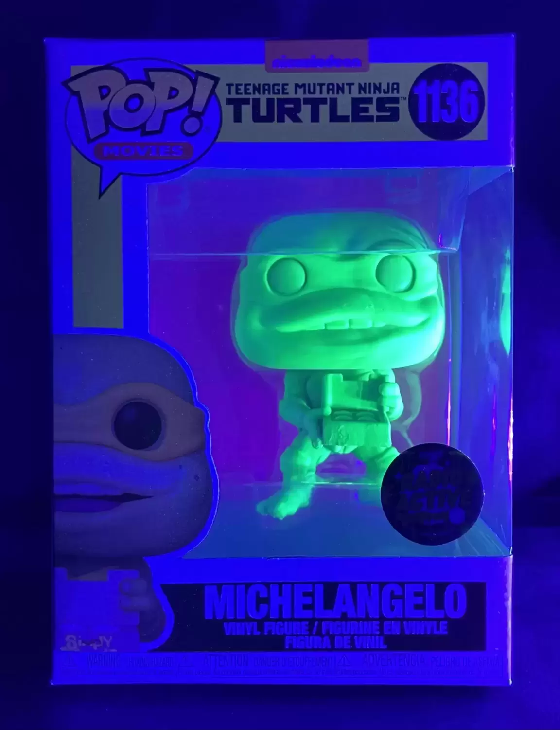 POP! Movies - Teenage Mutant Ninja Turtles - Michelangelo Radioactive