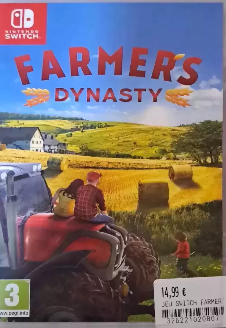 Jeux Nintendo Switch - Farmer\'s Dynasty