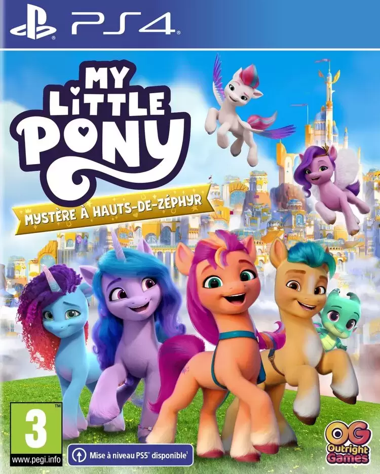 Jeux PS4 - My Little Poney Mystère à Hauts-de-zéphyr