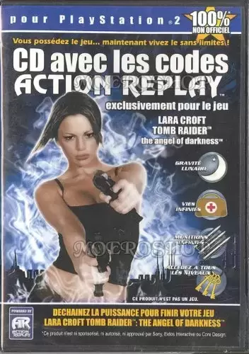 Jeux PC - Action Replay spécial Tomb Raider
