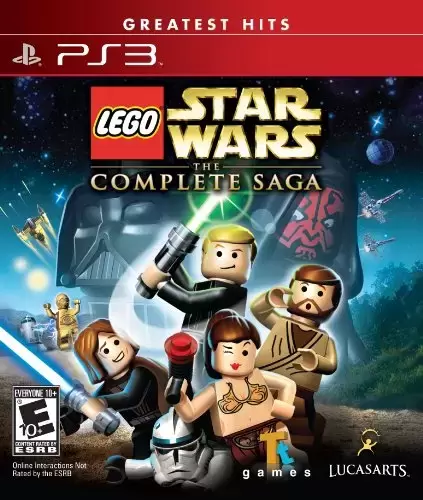 PS3 Games - Lego Star Wars The Complete Saga Game - Greatest Hits