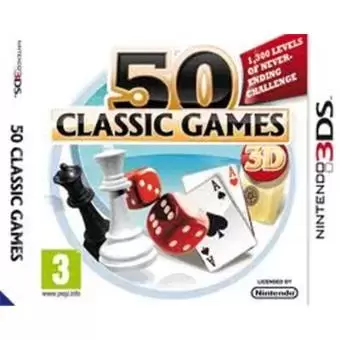 Jeux Nintendo 2DS / 3DS - 50 classic games 3D