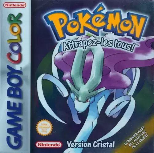 Jeux Game Boy Color - Pokémon Version Cristal