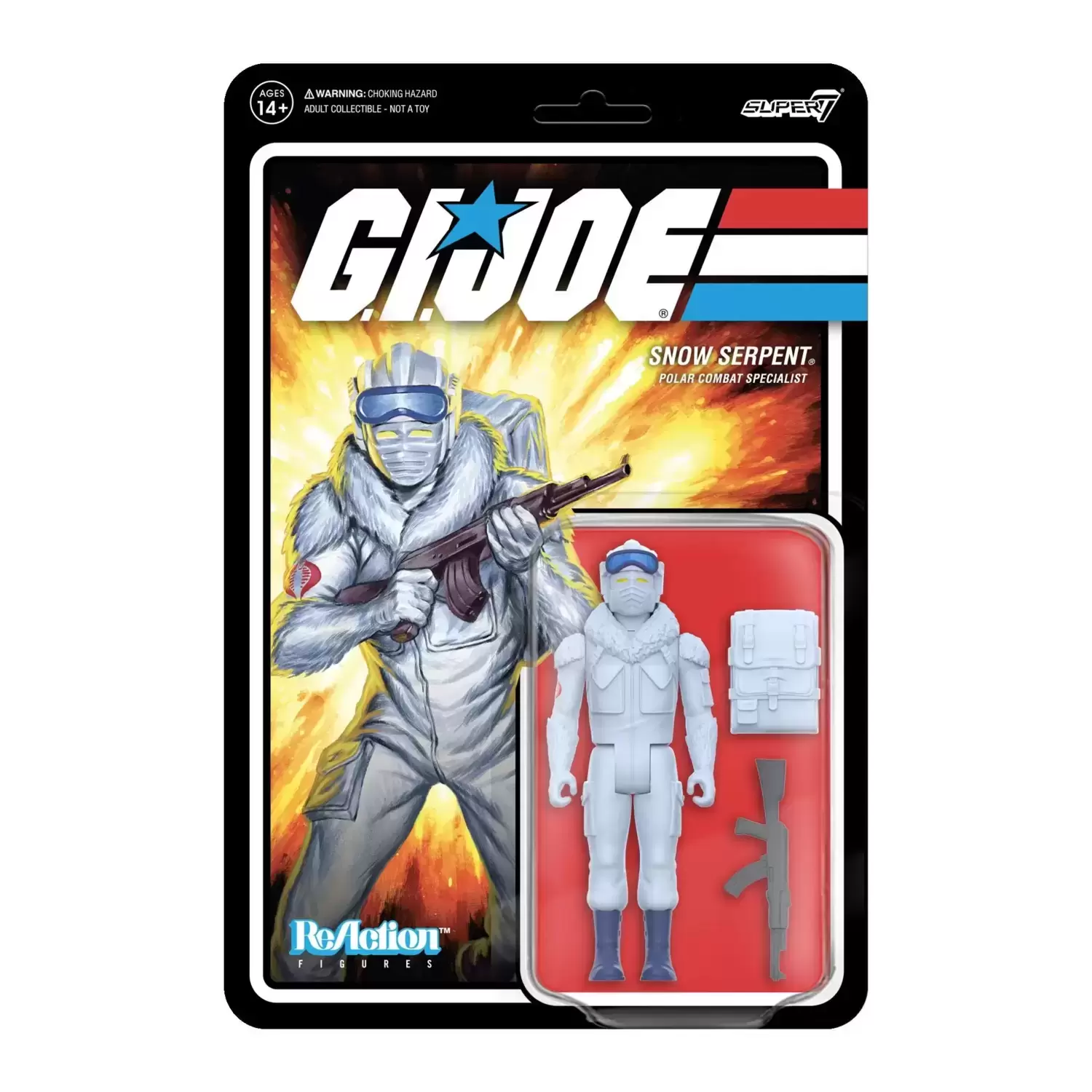 Super7 ReAction - G.I. Joe - Snow Serpent