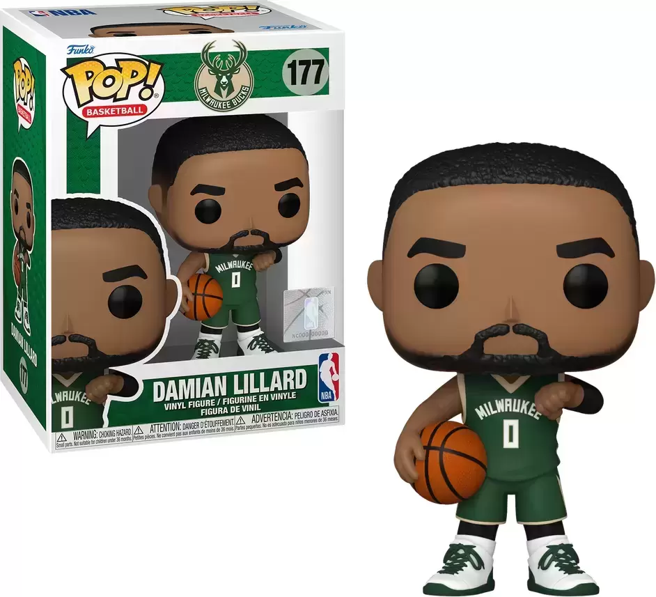 POP! Sports/Basketball - Milwaukee - Damian Lillard