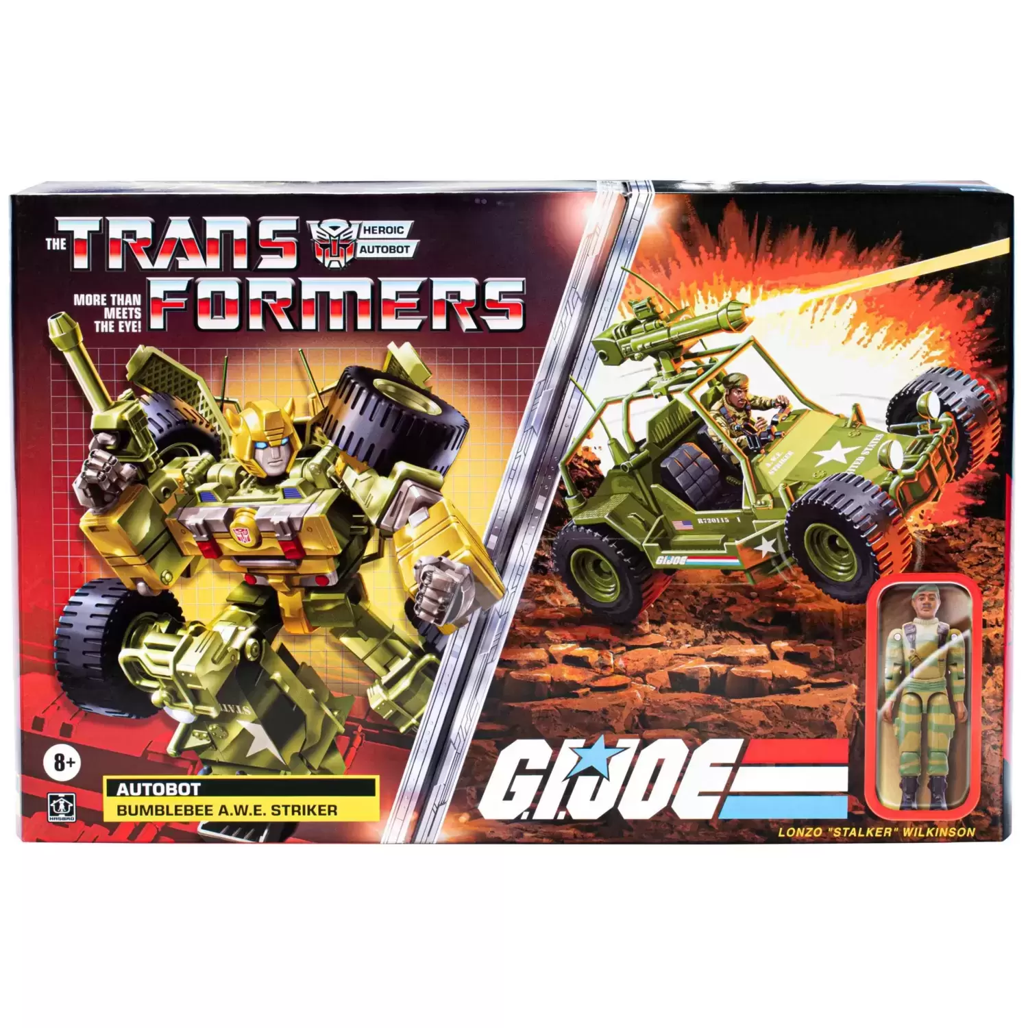 Transformers Collaborative - Bumblebee A.W.E. Striker & Lonzo “Stalker” Wilkinson (G.I.Joe)