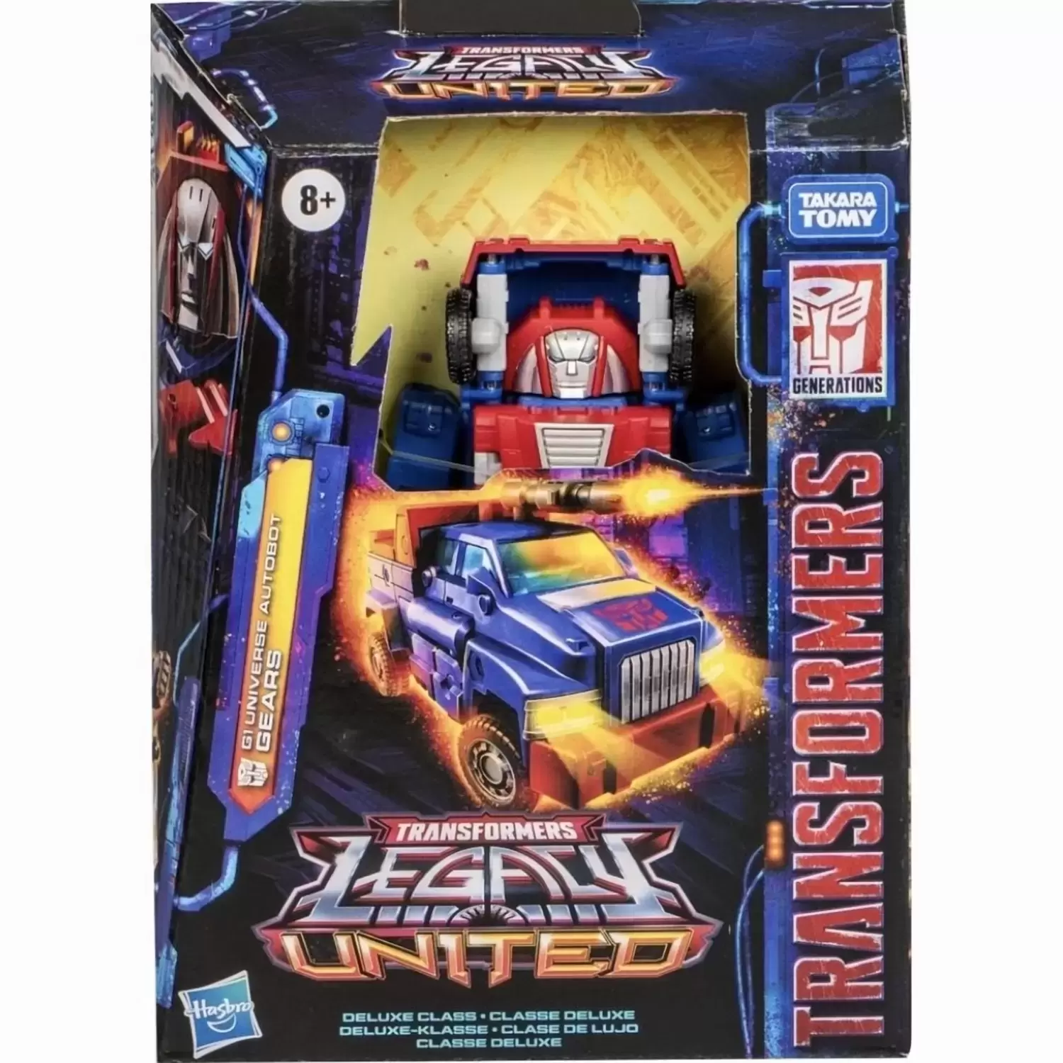 Transformers Legacy United - Gears (G1 Universe Autobot) - Deluxe Class