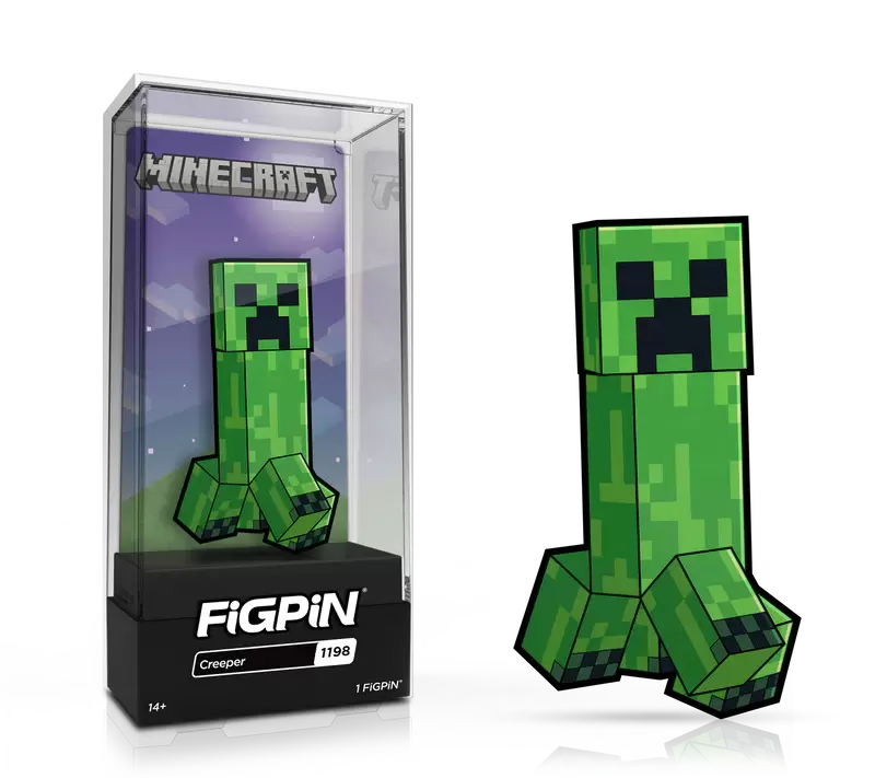 Minecraft Figpins - Creeper