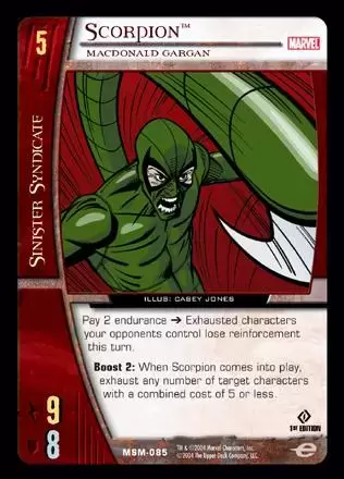 Web of Spider-Man - Scorpion - MacDonald Gargan