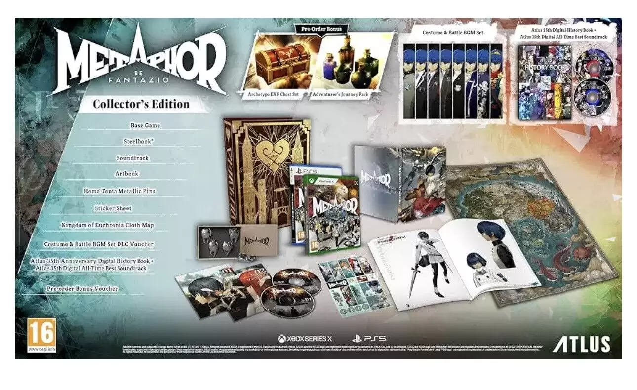 XBOX Series X Games - Metaphor Refantazio Collector Edition