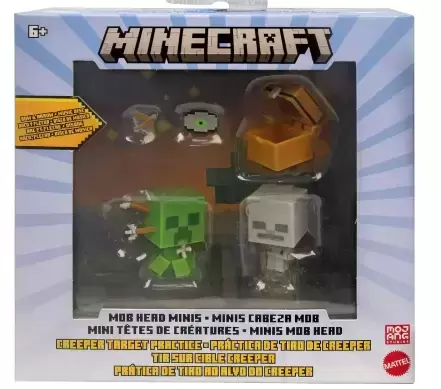 Minecraft - Mattel - Mob Head Minis - Creeper Target Practice