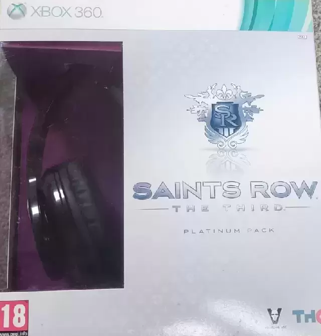 XBOX 360 Games - Saints Row The Third - Platimun Pack