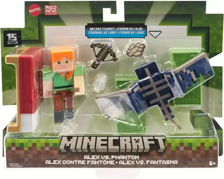 Minecraft - Mattel - Alex and Phantom