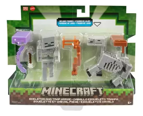 Minecraft - Mattel - Skeleton And Skeleton Horse