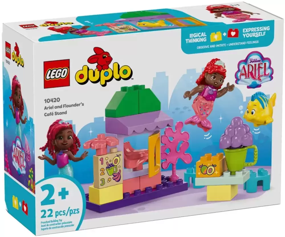 LEGO Duplo - Ariel and Flounder\'s Café Stand