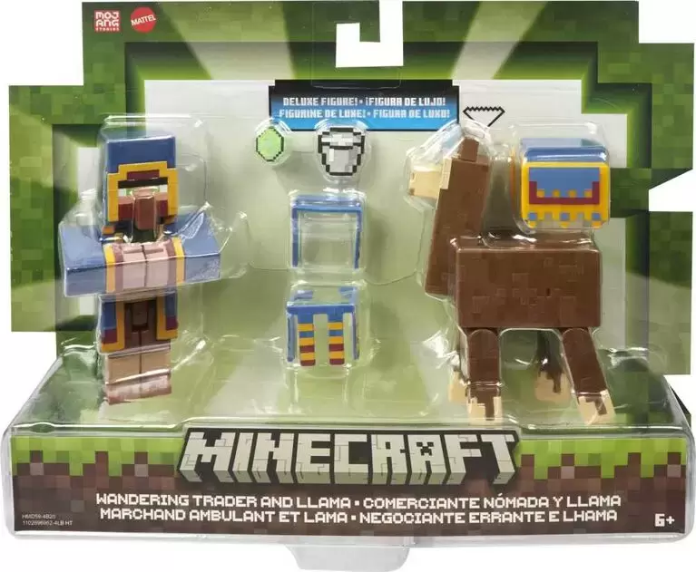 Minecraft - Mattel - Wandering Trader And Llama