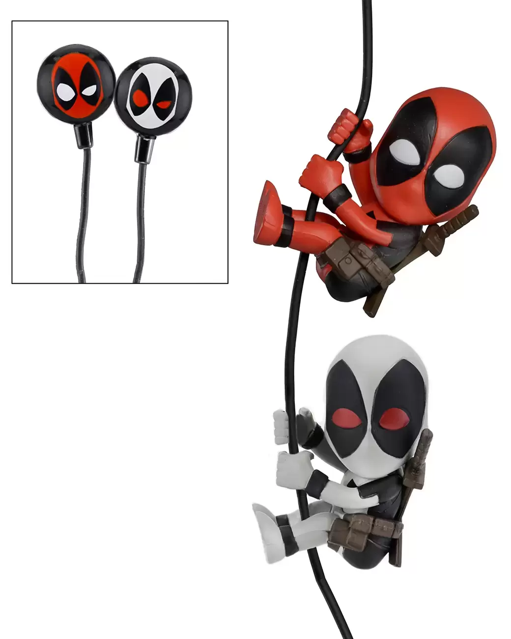 NECA - Scalers Earbuds Deadpool - X-Force Deadpool & Deadpool 2 Pack