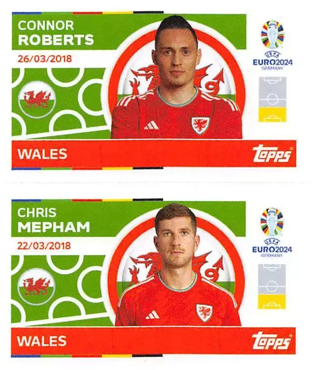 UEFA Euro 2024 - Connor Roberts/Chris Mepham - Wales