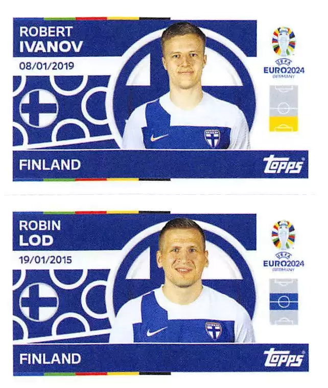 UEFA Euro 2024 - Robert Ivanov/Robin Lod - Finland