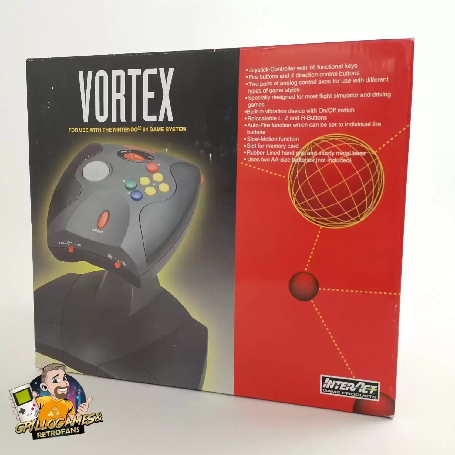 Manettes / Joystick / PAD Multi-Plateformes - InterAct - Vortex Gamepad