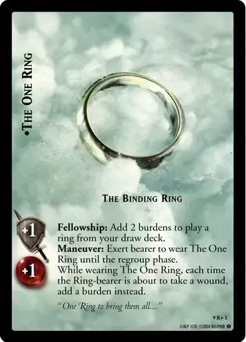 Reflections - The One Ring, The Binding Ring