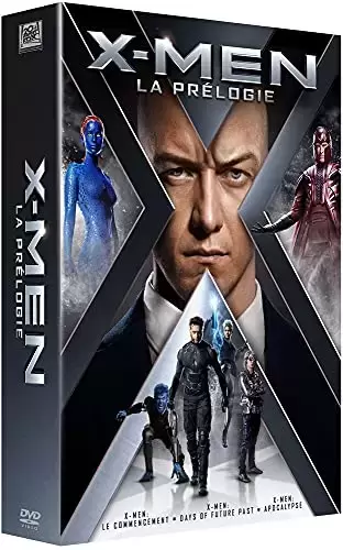 Films MARVEL - Prélogie Commencement Days of Future Past + X-Men : Apocalypse